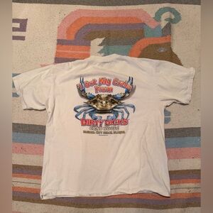 Vintage I Got My Crabs @ Dirty Dick’s Crab House T-Shirt Panama City Beach XL